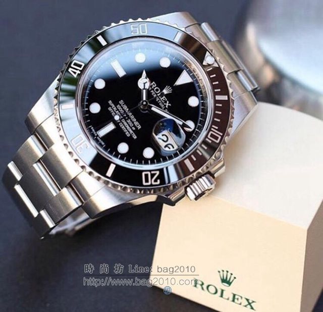 勞力士手錶 潛航者型系列 Rolex全自動機械男表 超強夜光 勞力士經典款男士腕表  hds1709